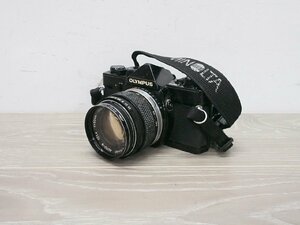 ☆【1H0401-13】 OLYMPUS オリンパス フィルムカメラ OM-1 フィルター付き 1:1.4 f＝50mm ジャンク