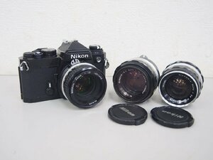 ☆【1K0417-4】 Nikon ニコン フィルムカメラ FE S・C 50mm 1:1.4 ,S 35mm 1:2.8 レンズ付 NIKKOR 50mm 1:1.8 現状品