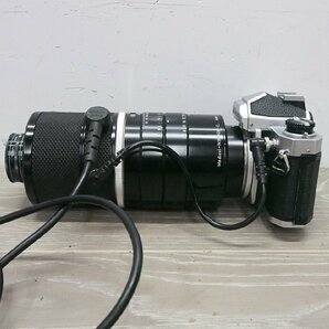 ☆【1H0412-4】 Nikon ニコン フィルムカメラ FM Medical-NIKKORC レンズ付き 1:5.6 f＝200mm 現状品の画像3