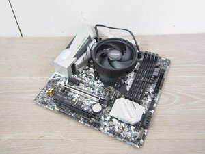 *[1K0409-3] ASRock материнская плата B450M STEEL LEGEND CPU:AMDAthlon200GE Junk 