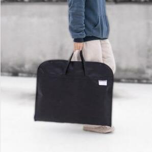 ビジネスマン ガーメントバッグ スーツ 収納 保護カバー 持ち運びケース 出張 旅行の画像3