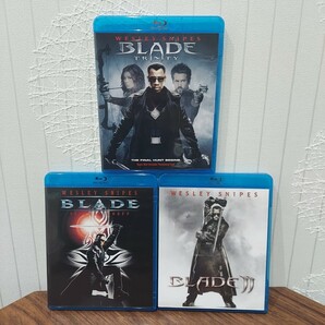 ブレイド ブルーレイ 3作品 BLADE Bluray 映画 洋画 ウェズリースナイプス(他出演 エクスペンダブルズ メジャーリーグ デモリションマン)