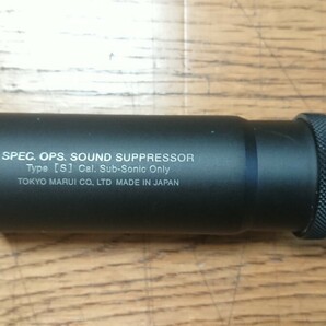 東京マルイ プロサイレンサー ショートタイプ 逆ネジ14mm SPEC OPS SOUND SUPPRESSORの画像1