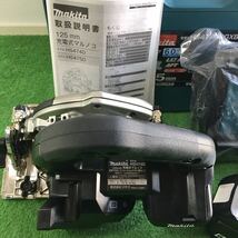 ☆新品未使用 ☆送料無料 makita マルノコ　18V HS474DRGXB 125mm [ HS474 . HS474D . HS474DZ . HS474DRGX . 丸ノコ ]_画像4