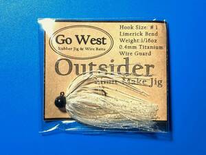 GoWest 【Outsider】No.23 スモラバ (1/16oz ・0.4mm チタンガード) Color:Clear Gold