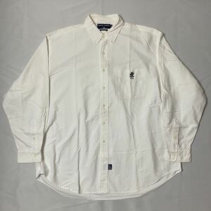 希少 90s POLO SPORT The Big Shirt ポロベア シャツ