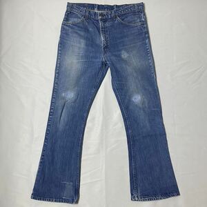 70s USA製 42TALON LEVI’S 684 ベルボトム