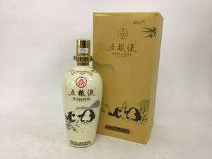  China sake .. fluid Panda bottle 500ml weight number :2 (L-12)