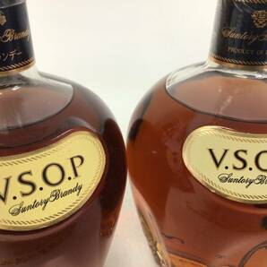 ブランデー サントリー VSOP デキャンタ 3本セット 700ml 重量番号:6(108)の画像7