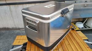 Coleman steel cooler