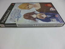 PS2　Remember 11 -the age of infinity-　箱・説明書付　プレイステーション2_画像4