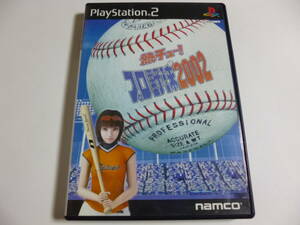 PS2　熱チュープロ野球2002　箱・説明書付　プレイステーション2