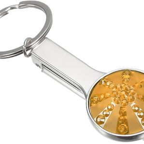 折りたたみフック ポータブルハンドバッグハンガーホルダー 折りたたみ 黄色 イエロー