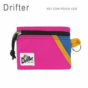 新品 未使用 1円スタート Drifter KEY COIN POUCH DFV0230 ドリフター キーコインポーチ コインケース 定期入れ キーケース 小銭入れ