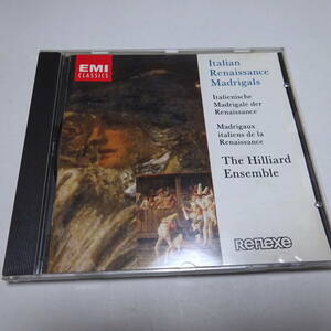 輸入盤「イタリア・ルネッサンス期のマドリガル集」ヒリヤード・アンサンブル/The Hilliard Ensemble/Italian Renaissance Madrigals