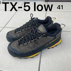 ☆スポルティバ☆ TX-5 LOW 41 中古良品です　LA SPORTIVA ローカット TX5 ゴアテックス