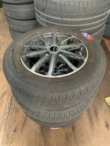 Y1073 145/80R13 75S YOKOHAMA ヨコハマ 2021年 PCD100 4H 4.00B INSET 45 4本セット ALTO アルト