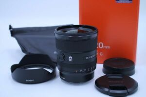 元箱とケース付き。■ほぼ新品■ SONY SEL20F18G