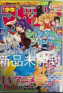 新品未開封 週刊少年マガジン 2023年10月11日 43号 no.43 伊原六花 巻頭グラビア 桃月なしこ