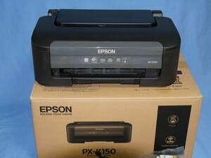 EPSON モノクロインクジェット 中古プリンタ PX-K150 新品インク２個付き