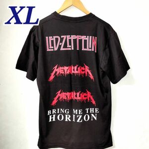 ♪新品未使用♪ メンズ Tシャツ メタリカ レッドチェッペリン アイアンメイデン