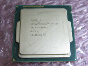 Intel Core i7-4770　3.40GHz LGA1150 　中古品(3)