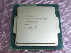Intel Core i7-4770　3.40GHz LGA1150 　中古品(6)