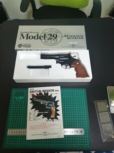 H108　ガスガン タナカ　S&W M29 スチールジュピターフィニッシュ　ガス漏れなし　動作確認 OK　重さ　1084g