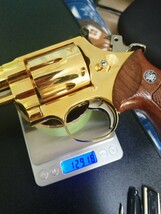 H78　モデルガン　コクサイ　S&W 44マグナム　未発火　カートリッジ付き　インサート銃口封鎖型　動作確認 OK　重さ　1292g_画像9