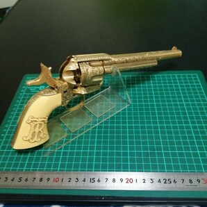 A21 モデルガン フランクリンミント ルーズベルト リボルバー SMG 未発火 インサート銃口封鎖型 動作確認 OK 重さ 1027gの画像6