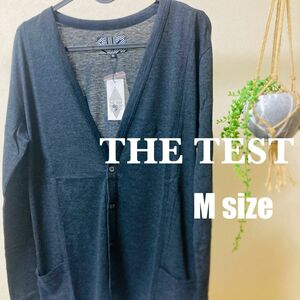 【未使用】THE TEST 長袖カーディガン/M size