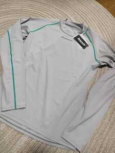 новый товар обычная цена 12100 Bianchibi Anne ki стрейч трикотажный джемпер с длинным рукавом серый M рубашка велоспорт шоссейный велосипед одежда che re стерео 