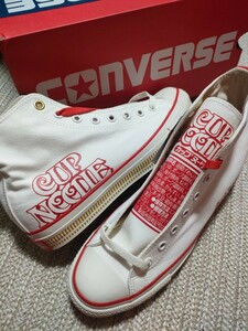 新品 定価13200 コンバース オールスター ハイ カップヌードル 27.5cm CONVERSE ALL STAR HI CUPNOODLE 限定 Limited スニーカー REACT