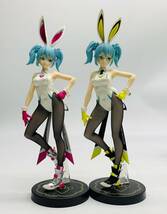 ジャンク 本体のみ 初音ミク プライズフィギュア まとめ売り BicuteBunnies SweetSweetsFigure など ※破損品有_画像4