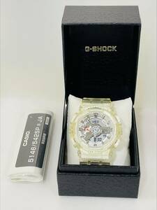 AH1162 CASIO G-SHOCK GA-110CR 5146 腕時計 スケルトン 稼働品 カシオ ジーショック 箱付き