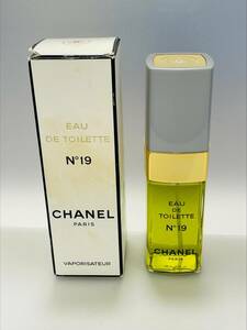 AH710 CHANEL シャネル 香水 未使用保管品 N゜19/ No19 100ml フレグランス オードトワレ EAU DE TOILETTE VAPORISATEUR