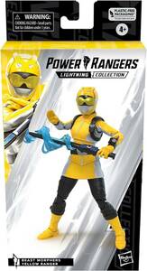  Power Ranger lightning collection 6 -inch Be -stroke mo- fur yellow Special Mission Squadron Go Busters yellow Buster 