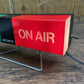 S-17◆1円～◆SONY サインランプ ON AIR STAND BY 非売品 ビンテージ 点灯します ソニー オンエアー スタンバイの画像3