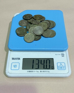 S-258◆1円～◆旧100円銀貨まとめて 28枚 額面2,800円 稲穂 東京五輪 オリンピック 旧硬貨 昭和