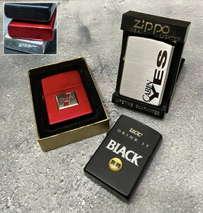 S-59◆1円 Zippo×CABIN UCC 企業ロゴ オイルライター ジッポー まとめて 美品