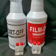 BRAINTEC ブレインテック　FILM ON　フィルムオン　30ml 　カーフィルム　カーフィルム施行前の清掃液　ダートオフ　　DIRT OFF 30ml ⑦_画像3