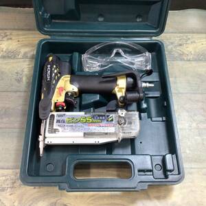 【中古品】 ハイコーキ(HIKOKI ※旧:日立工機) 高圧ピンネイラ NP55HM 【代引きOK】