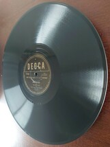 【SP盤レコード/ヒビ有】DECCA/金髪のジェニー/懐しきケンタッキーの我が家/BING CROSBY-ビング・クロスビー/SPレコード_画像8