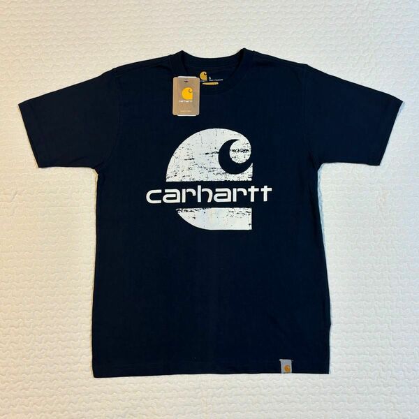 「新品未使用タグ付き」carhartt 半T ネイビー S/XL