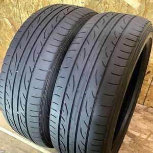 DUNLOP LE MANS LM704 ダンロップ 215/45R18 93W 夏 2016年製 2本セット 7分山