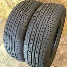 YOKOHAMA ECOS ES31 ヨコハマ 185/60R15 夏 2021年製 2本セット 7分山_画像1