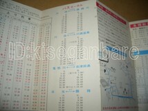 D5167 時刻表 東武電車 夏の時刻表 列車バス 昭和３８年_画像8