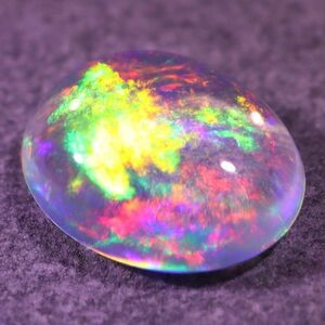 天然ウォーターオパール メキシコ産 1.270ct 欧泊 ルース 裸石 宝石 ジュエリー 遊色 天然 墨西哥 loose jewelry water opal mexican