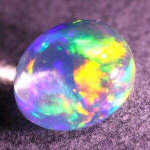 天然ウォーターオパール メキシコ産 1.360ct 欧泊 ルース 裸石 宝石 ジュエリー 遊色 天然 墨西哥 water opal mexican