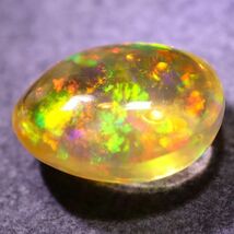 天然ファイアオパール メキシコ産 2.480ct 欧泊 宝石 ジュエリー 遊色 ファイヤーオパール 天然 墨西哥 loose jewelry fire opal_画像5